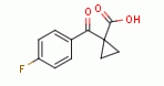1-(4-fluorobenzoyl)cyclopropanecarboxylic