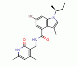 (S)-6-bromo-1-sec-butyl-N-((4,6-dimethyl-2-oxo-1,2-dihydropyridin-3-yl)methyl)-3-methyl-1H-indole-4-carboxamide