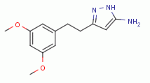 3-(3,5-dimethoxyphenethyl)-1H-pyrazol-5-amine