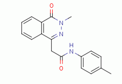 2-(3-methyl-4-oxo-3,4-dihydrophthalazin-1-yl)-N-(4-methylphenyl)acetamide