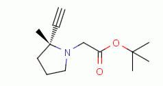 (2R)-2-ethynyl-2-methyl-1-pyrrolidineacetic