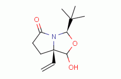 3-(1,1-dimethylethyl)-7a-ethenyltetrahydro-1-hydroxy-(3R,7aR)-3H,5H-Pyrrolo[1,2-c]oxazol-5-one