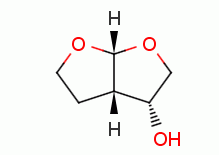 (3R,3aS,6aR)-hexahydrofuro[2,3-b]furan-3-ol