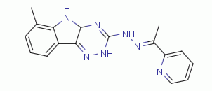 6-Methyl-N-[(E)-1-pyridin-2-ylethylideneamino]-4a,5-dihydro-2H-[1,2,4]triazino[5,6-b]indol-3-amine
