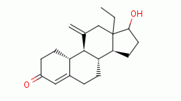 (17beta)-13-Ethyl-17-hydroxy-11-methylenegon-4-en-3-one