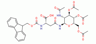 Fmoc-Asn(GlcNAc(Ac)3-β-D)-OH
