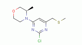 (3R)-4-[2-chloro-6-(methylsulfanylmethyl)pyrimidin-4-yl]-3-methylmorpholine