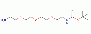 5,8,11-Trioxa-2-azatridecanoic,13-amino,1,1-dimethylethyl
