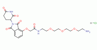 Thalidomide-O-amido-PEG3-C2-NH2