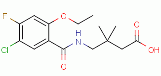 4-(5-Chloro-2-ethoxy-4-fluorobenzamido)-3,3-dimethylbutanoic