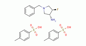 (3R,4R)-1-benzyl-4-fluoropyrrolidine-3-amine