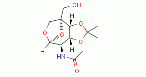 N-((3aR,4S,7S,8R,8aR)-4-(hydroxymethyl)-2,2-dimethylhexahydro-4,7-epoxy[1,3]dioxolo[4,5-d]oxepin-8-yl)acetamide