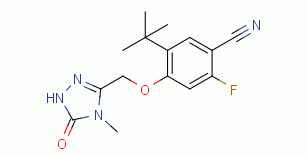 5-(tert-butyl)-2-fluoro-4-((4-methyl-5-oxo-4,5-dihydro-1H-1,2,4-triazol-3-yl)methoxy)benzonitrile