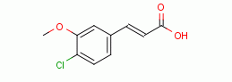 (E)-3-(4-chloro-3-methoxyphenyl)acrylic