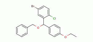 2-((benzyloxy)(4-ethoxyphenyl)methyl)-4-bromo-1-chlorobenzene