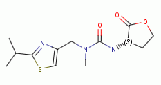 3-methyl-1-[(3S)-2-oxooxolan-3-yl]-3-{[2-(propan-2-yl)-1,3-thiazol-4-yl]methyl}urea