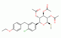 (2S,3S,4R,5S,6R)-2-(4-chloro-3-(4-ethoxybenzyl)phenyl)-6-(methylthio)tetrahydro-2H-pyran-3,4,5-triyl